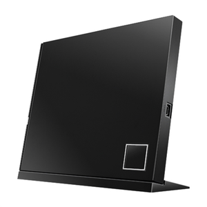 ASUS SBC-06D2X-U External Slim Blu-ray Drive, Black, BDXL support, 6X Blu-ray reading speed, USB 2.0