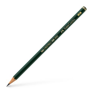 Pieštukas Faber-Castell 9000, 2B, be trintuko, padrožtas