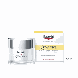 EUCERIN dieninis veido kremas Q10 ACTIVE 50 ml