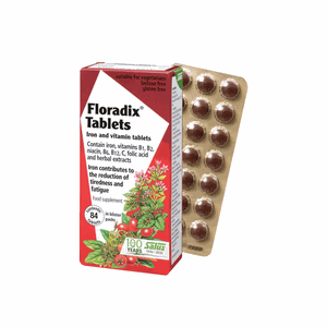FLORADIX tabletės su geležimi ir vitaminais N84