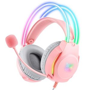 Gaming headset X26 pink