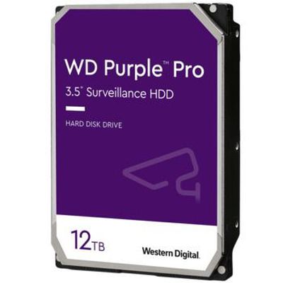 WD Purple Pro 12TB SATA 6Gb/s HDD 3.5inch internal 7200Rpm 256MB Cache 24x7 Bulk