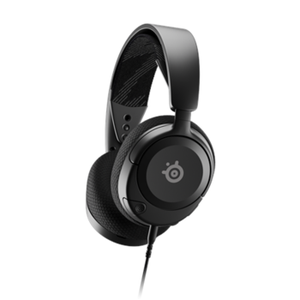 SteelSeries Arctis Nova 1 juodos laidinės ausis uždengiančios žaidimų ausinės su mikrofonu | Triukšmo slopinimas