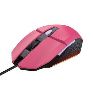 Trust GXT 109P Felox Pink Illuminated gaming mouse with programmable buttons