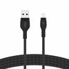 Belkin Flex Lightning/USB-A 1m mfi cert., black CAA010bt1MBK