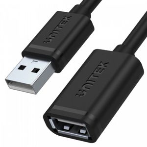 Unitek Extension cable USB 2.0 AM-AF, 0.5M; Y-C447GBK