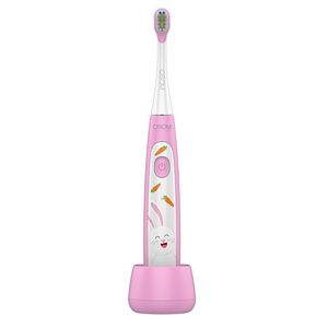 Vaikiškas įkraunamas elektrinis dantų šepetėlis OSOM Oral Care Kids Sonic Toothbrush Pink OSOMORALK7PINK, rožinės spalvos, IPX7