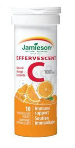 Maisto papildas JAMIESON C vitaminas tirpios tabletės 1000mg N10
