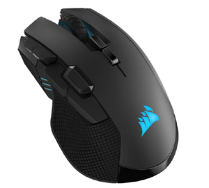 Corsair Ironclaw Black Wireless RGB Gaming Optical Mouse | 18000 DPI