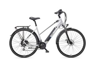 Elektrinis dviratis Telefunken Trekking E-Bike Expedition XC940, Wheel size 28", Warranty 24 month(s), White/Black