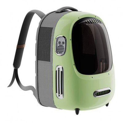 PetKit Pet Travel Backpack Breezy 2, Green - kelioninė kuprinė augintiniams