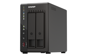 Diskų masyvas QNAP 2-Bay desktop NAS 	TS-253E-8G J6412 4-core, Processor frequency 2.6 GHz, 8GB, 2xHDMI 1.4b, 2x M.2 2280 PCIe slots, 2x USB 2.0; 2xUSB Type-A