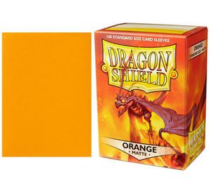 Dragon Shield Standard Sleeves - Matte Orange (100 Pcs)