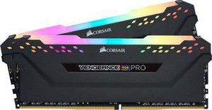 CORSAIR Vengeance RGB PRO 32GB (2x16GB) DDR4 3200MHz Unbuffered 16-20-20-38 black Heat spreader DIMM