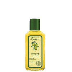 CHI Olive Organics Olive &amp; Silk Hair And Body Oil Aliejus plaukams ir kūnui, 59ml