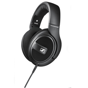Sennheiser HD 569 juodos laidinės ausis uždengiančios ausinės | 23 Ω | 1.2 m laidas