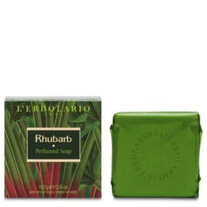 L'Erbolario Rhubarb Perfumed Soap Muilas su rabarbarų ekstraktu, 100g