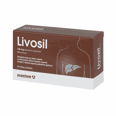 Livosil 140 mg kietosios kapsulės N60