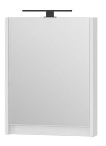 Spintelė LEOMC-50 su veidrodžiu balta pakabinama