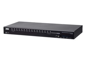 Komutatorius Aten | ATEN CS19216 - KVM / audio / USB switch - 16 ports - rack-mountable