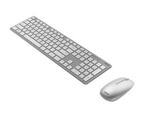 Klaviatūra+pelė Asus W5000 Keyboard and Mouse Set, Wireless, Mouse included, EN, White