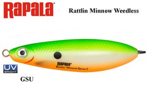 Rapala Rattlin Minnow Weedless Spoon  8 cm, 16 g GSU 16 g