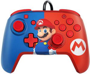 PDP Delux+ Audio Mario Wired Controller for Nintendo Switch