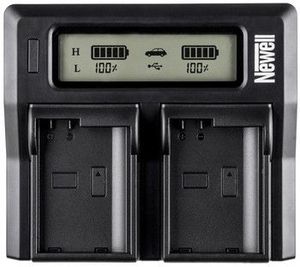 Newell battery charger DC-LCD Two-channel NP-F/NP-FM