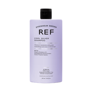 REF Cool Silver Shampoo Geltonus atspalvius neutralizuojantis šempūnas, 285ml