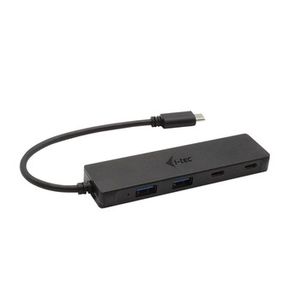 I-TEC USB-C Metal HUB 2xUSB 3.0 2xUSB-C 5Gbps without power adapter ideal for Notebook Ultrabook Tablet PC
