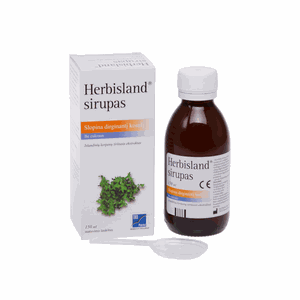 Herbisland 6 mg/ml sirupas 150 ml