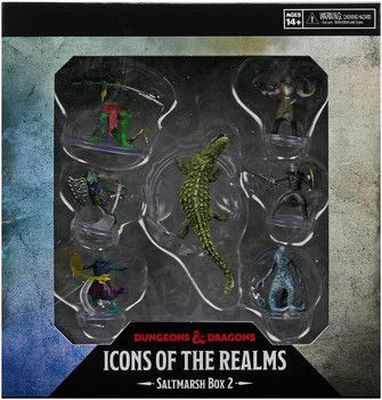 Dungeons  and  Dragons Icons of the Realms Miniatures - Saltmarsh - Box 2