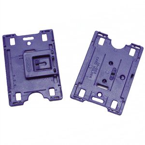 Dėklas magnetinei kortelei (PI 4004H), 89x66mm, kieto plastiko, mėlynos spalvos
