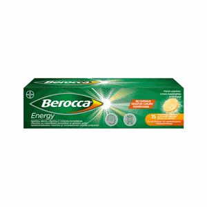 Berocca Energy šnypščiosios tabletės N15
