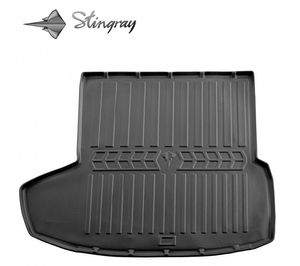 Guminis bagažinės kilimėlis TESLA Model S Plaid 2021+  (rear boot) black /6050111