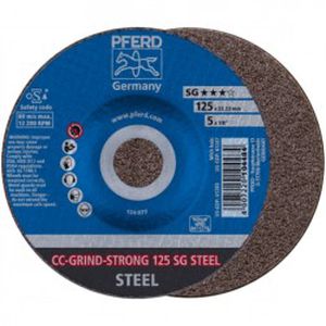 Šlifavimo diskas PFERD CC-Grind-Strong 125 SG Steel