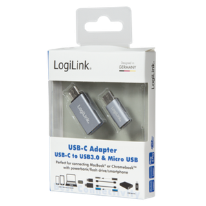 LOGILINK AU0040 USB-C to USB3.0  and  Micro USB Adapter