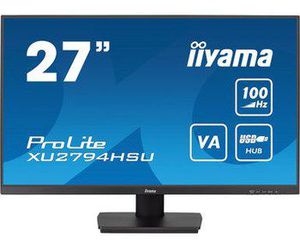 IIYAMA XU2794HSU-B6 27inch ETE VA-panel 1920x1080 100Hz 250cd/m 4ms Speakers HDMI DisplayPort Speakers USB-HUB 2x 2.0