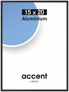 Nielsen Accent 15x20 Aluminium black Frame 51326