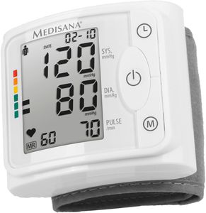 Kraujospūdžio matuoklis Medisana Wrist Blood pressure monitor BW 320 Memory function, Number of users Multiple user(s), Memory capacity 120 memory slots skirta each of 2 use