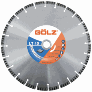 Deimantinis diskas betonui GOLZ LT40 400x25,4mm