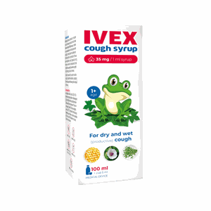 IVEX sirupas nuo kosulio, nuo 1 m., 100 ml