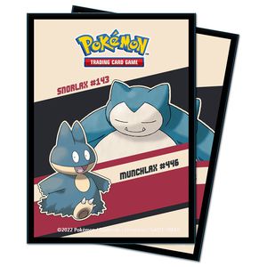 UP - Snorlax & Munchlax Sleeves (65 Vnt)