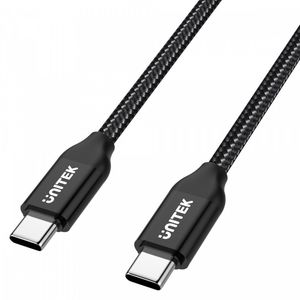 Unitek Cable USB-C - USB-C PD 2M, M/M; C14059BK
