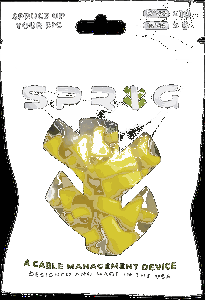 Sprig Yellow Value pack 10x 1/4” Sprigs + 5x 3/8” Big Sprigs