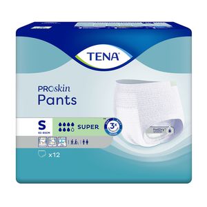 TENA Pants Super Sauskelnės-kelnaitės, S, 12 vnt.