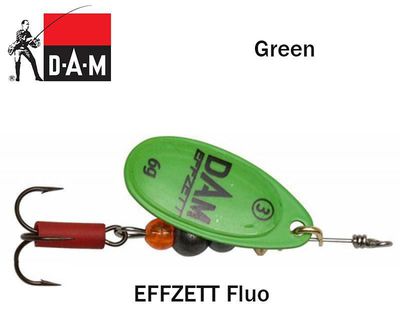 Sukriukė DAM effzett Fluo Green 12 g