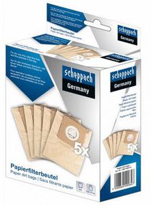 Popieriniai filtrai-maišeliai, 5 vnt. NTS30Premium, Scheppach