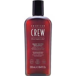 American Crew Classic Daily Silver Šampūnas žiliems plaukams, 250ml