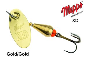Blizgė Mepps XD Gold/Gold 7 g